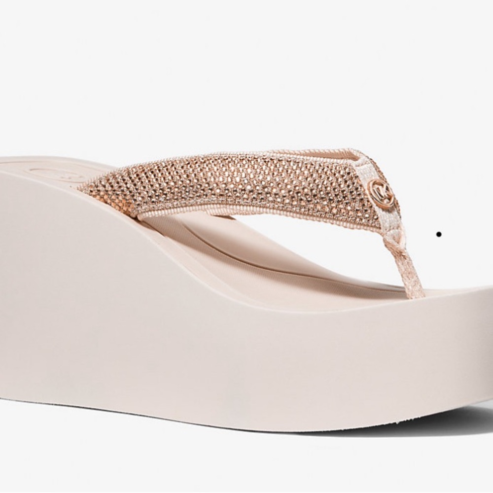 NEW MICHAEL KORS PLATFORM SANDALS!